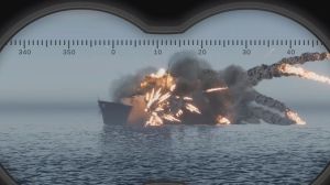U-Boot Ship Explosion