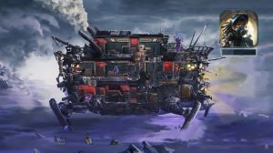 The Waste Of Parts Mech With Enemies And Hero Profile