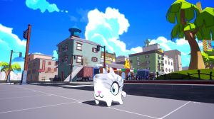 Mojito Woody's Rescue Cat In City Parking Lot