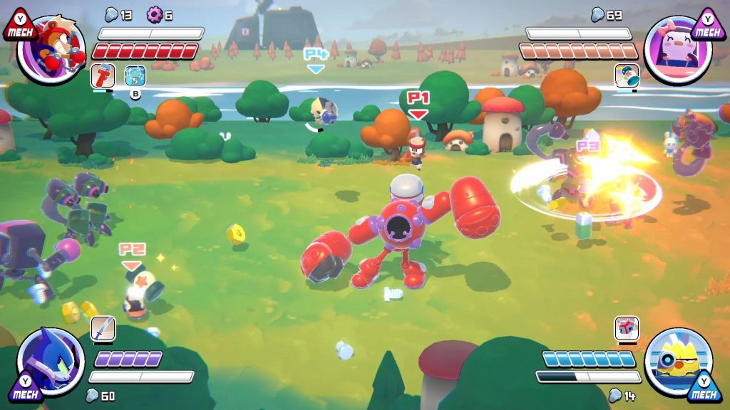 MechAnimals Mechs Battling In 2D