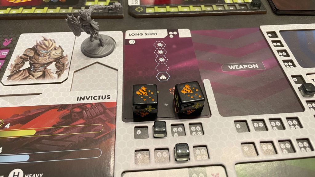 Stars Of Akarios Player Board With Invictus