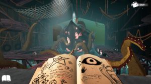 Sunken Engine Ship Repair Room And Book Under Attack