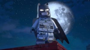 LEGO Batman On Rooftop From Legacy Of The Dark Knight