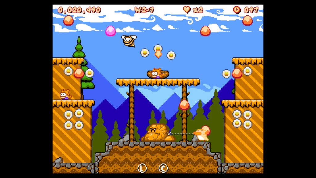 Go Go Mister Chickums Throwing Egg At Enemy