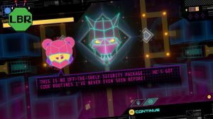 Gridbeat Boss Fight Level With Message And LBR Review Logo